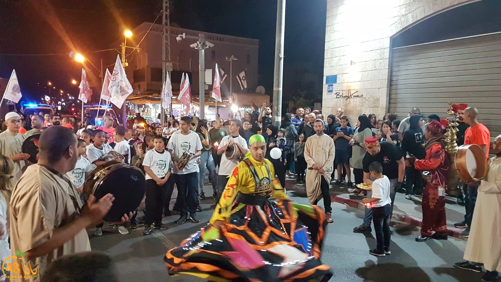 فيديو: مسيرة رمضانيّة ضمن فعاليات ليالي شهر رمضان في يافا 
