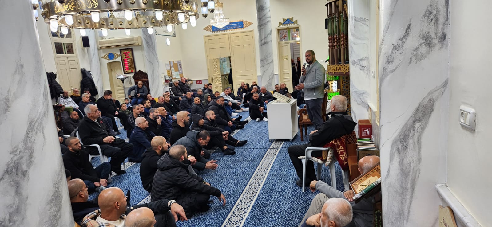 يافا: بمشاركة المئات إحياء ذكرى الإسراء والمعراج في مسجد النزهة