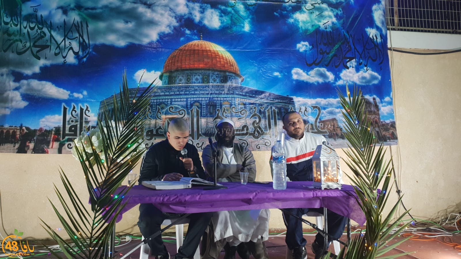 بالفيديو: خيمة الهدى تُنظم أمسية دينية في ساحة النادي الاسلامي بيافا