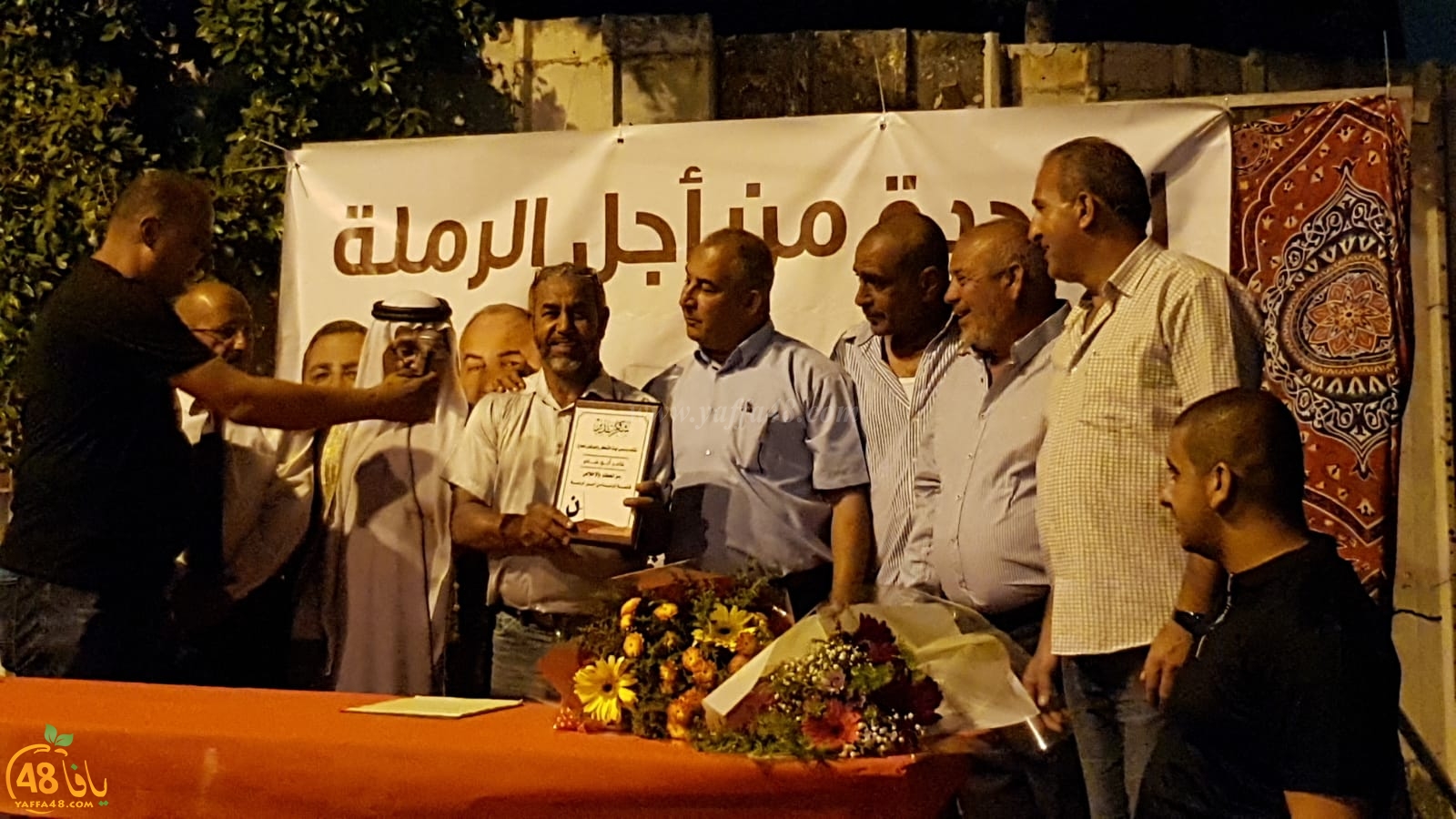 صور: قائمة الوحدة من أجل الرملة تُنظم مهرجاناً انتخابياً في حي الزقازيق بالمدينة