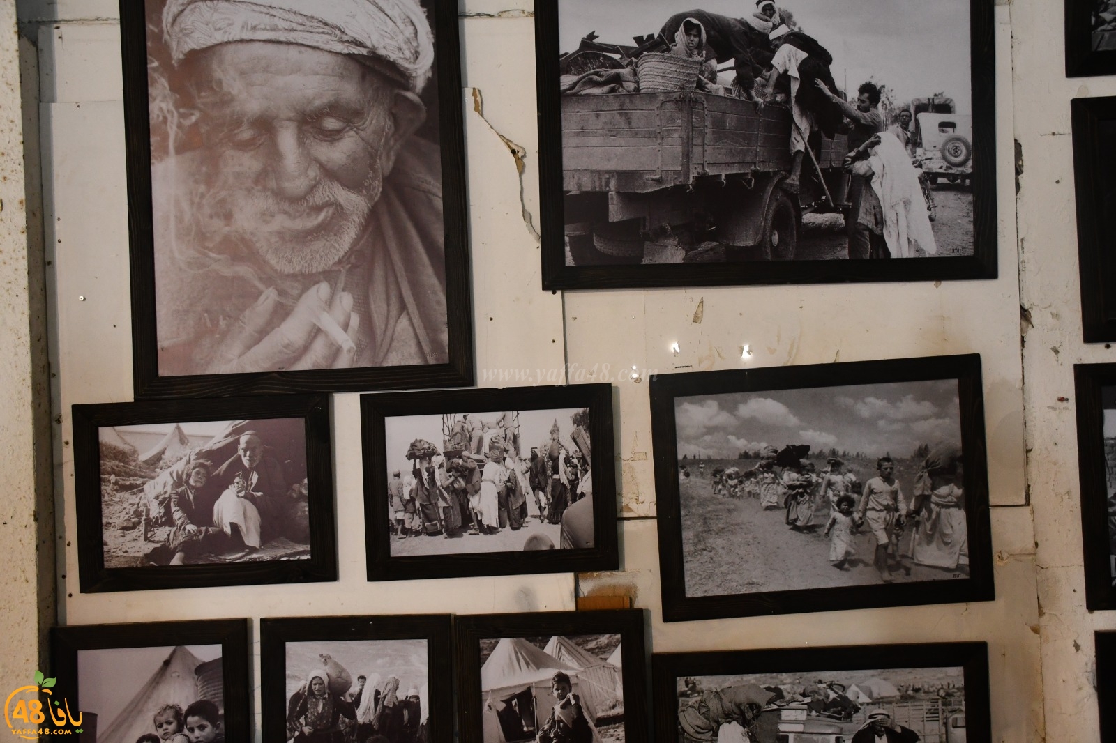  فيديو: جولة في معرض الصور التاريخية في ميناء يافا ... لا تفوتوا الفرصة
