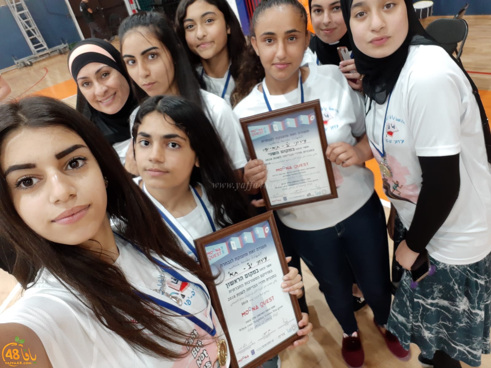 طلاب الشاملة يحصلون على المرتبة الأولى قطرياً في مشروع غرفة الهروب 