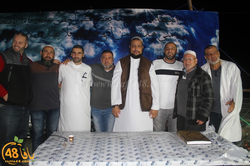 فيديو: حضور غفير في أمسية خاصة بالصيادين لخيمة الهدى في ميناء يافا 