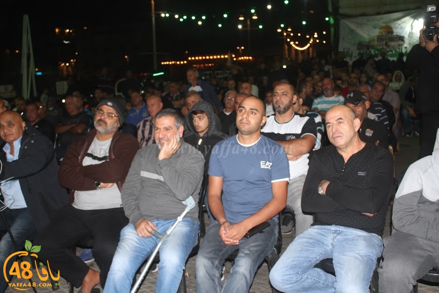 فيديو: حضور غفير في أمسية خاصة بالصيادين لخيمة الهدى في ميناء يافا 