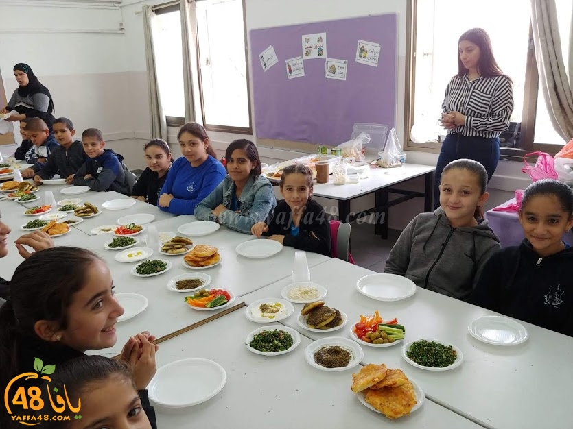 صور: اسبوع موسم الزيت والزيتون في مدرسة حسن عرفة الابتدائية بيافا
