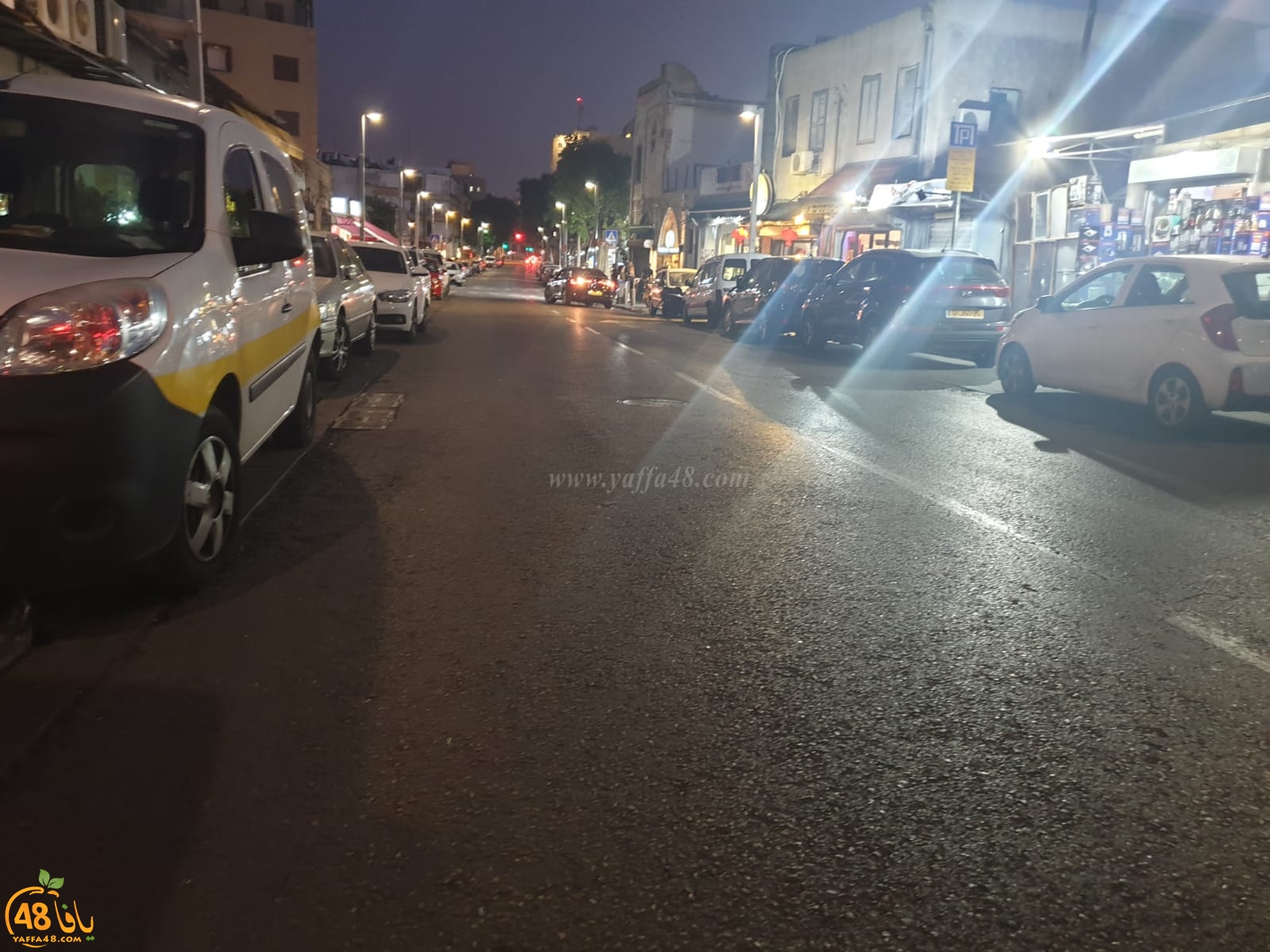  بالصور: شلل يُصيب الحركة التجارية في مدينة يافا اثر توتر الأوضاع الأمنية 