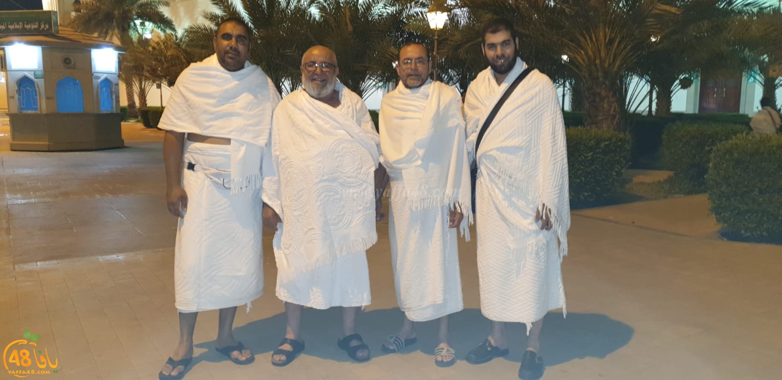 معتمرو العشر الأواخر من يافا يصلون الى مكة المكرمة 