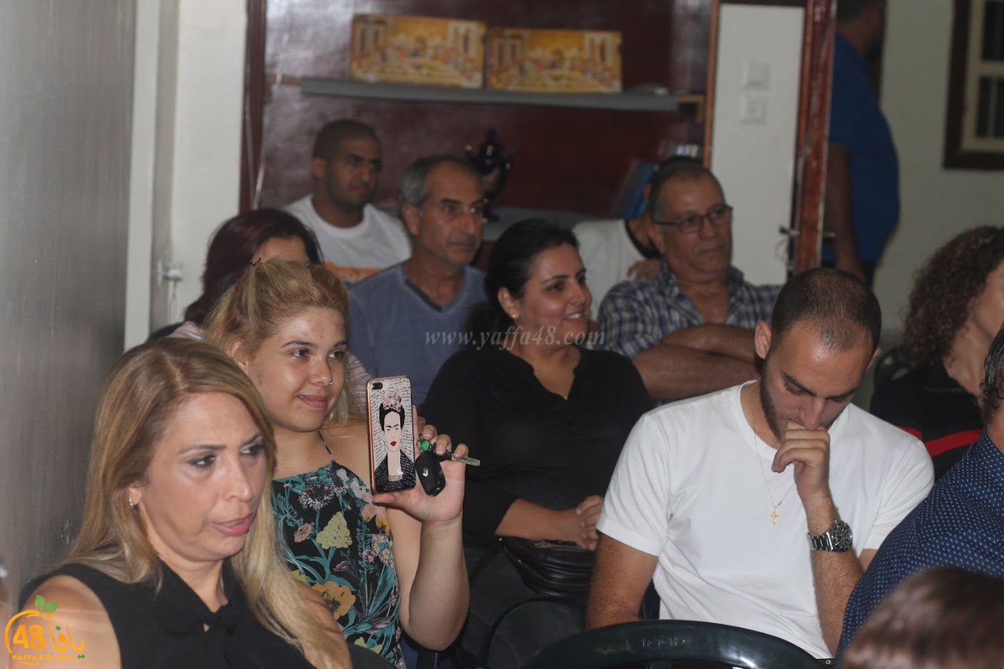 بالصور: قائمة يافا تُنظم لقاءً في النادي الارثوذكسي بمدينة يافا 