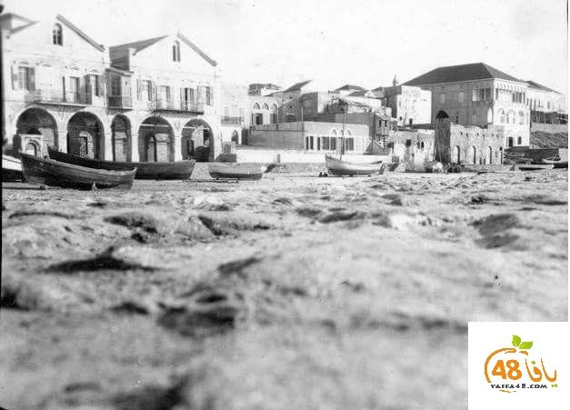 صورة نادرة جدا تعود إلى عام 1942 شاطئ العجمي العامر