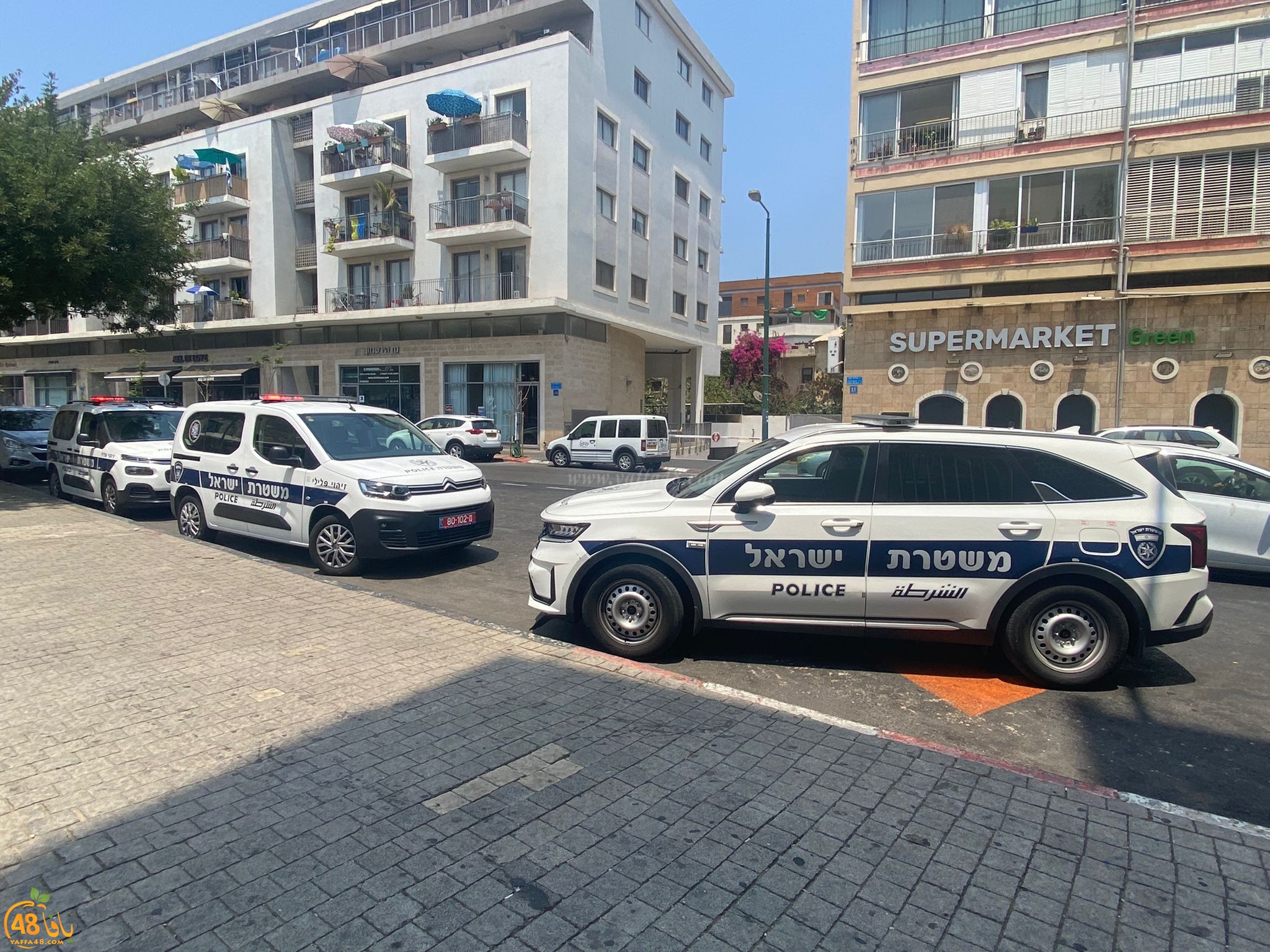 يافا: محاولة السطو على بنك مركنتيل والشرطة تهرع للمكان 
