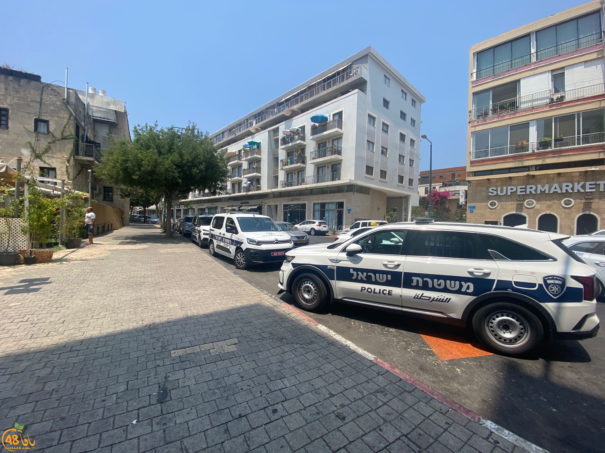 يافا: محاولة السطو على بنك مركنتيل والشرطة تهرع للمكان 