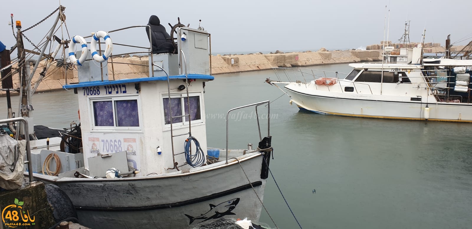 صور: الأمطار الغزيرة تتواصل على مدينة يافا