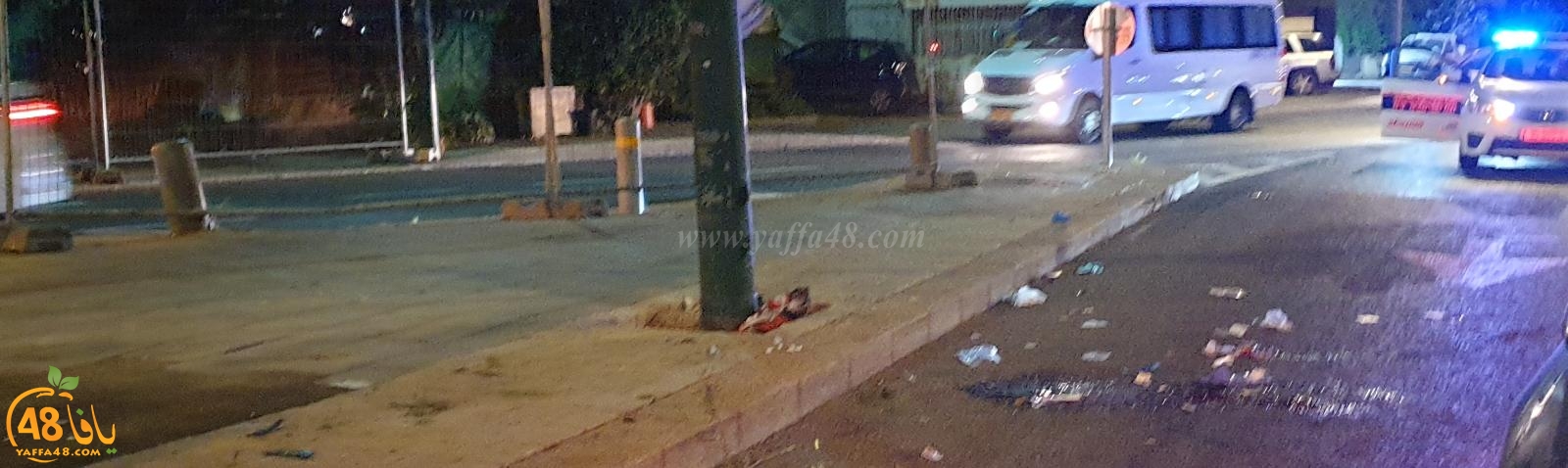  يافا: إصابة حرجة لراكب دراجة نارية بحادث طرق مروّع 