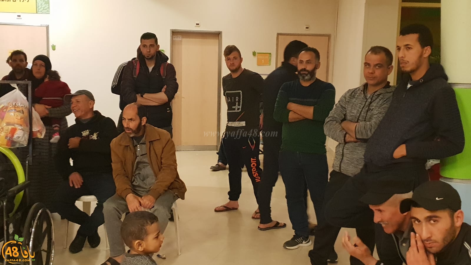 اللد : اهل الخير يزورون المرضى في مستشفى تل هشومير