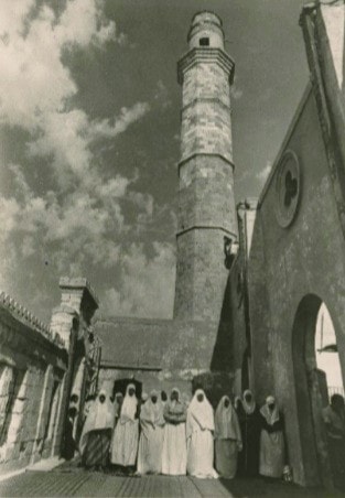  صورة نادرة جداً لمسجد حسن بك في مدينة يافا 