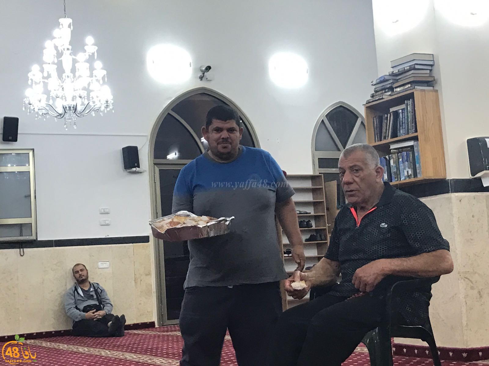  بالصور: الدرس الايماني الاسبوعي للشيخ أحمد سطل في مسجد الجبلية 