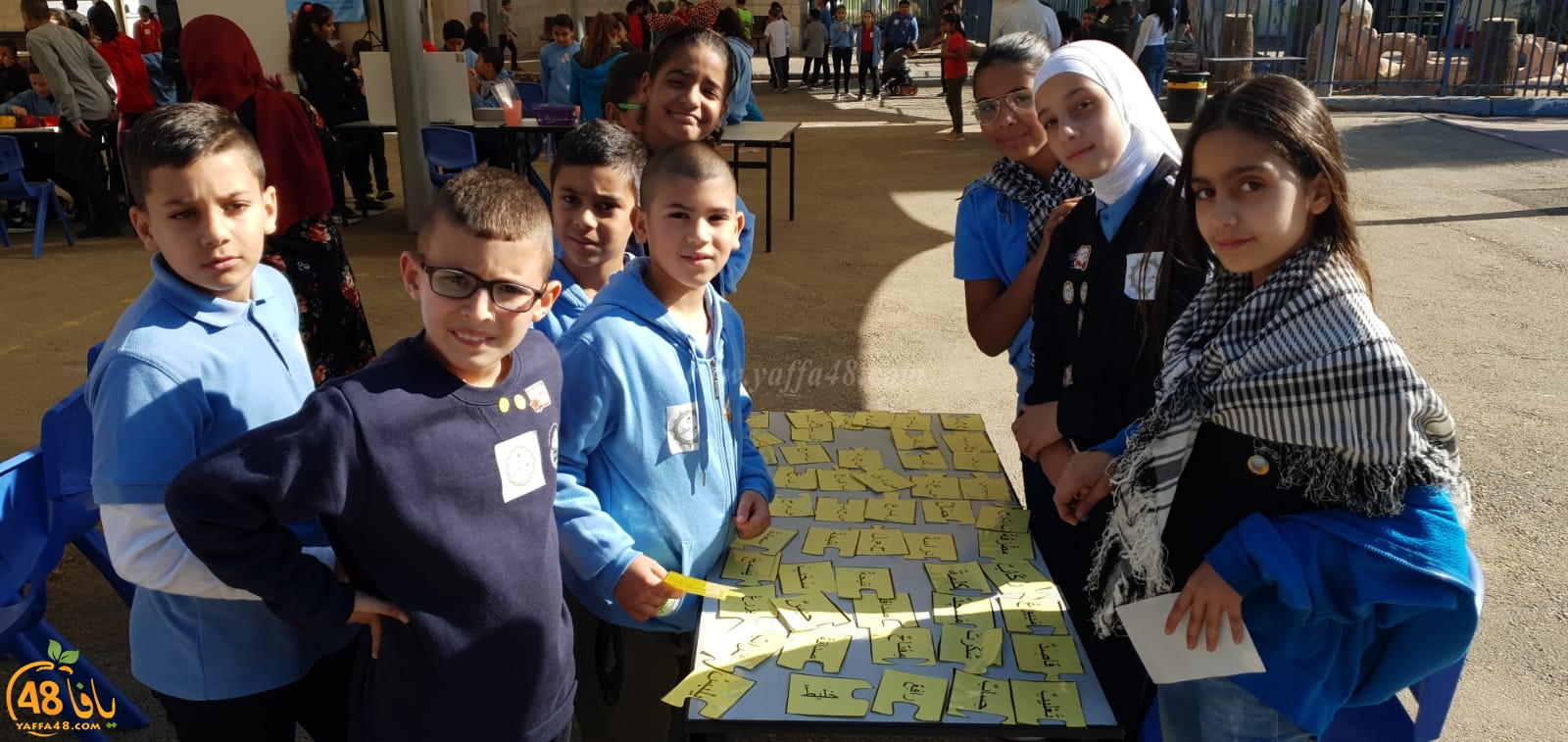 فيديو: مدرسة الراشدية في اللد تحتفل بيوم اللغة العربية 