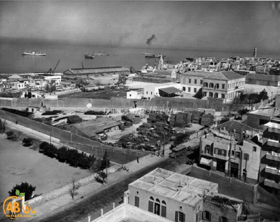  صورة نادرة تُعرض لأول مرة لمدينة يافا يعود تاريخها لعام 1947