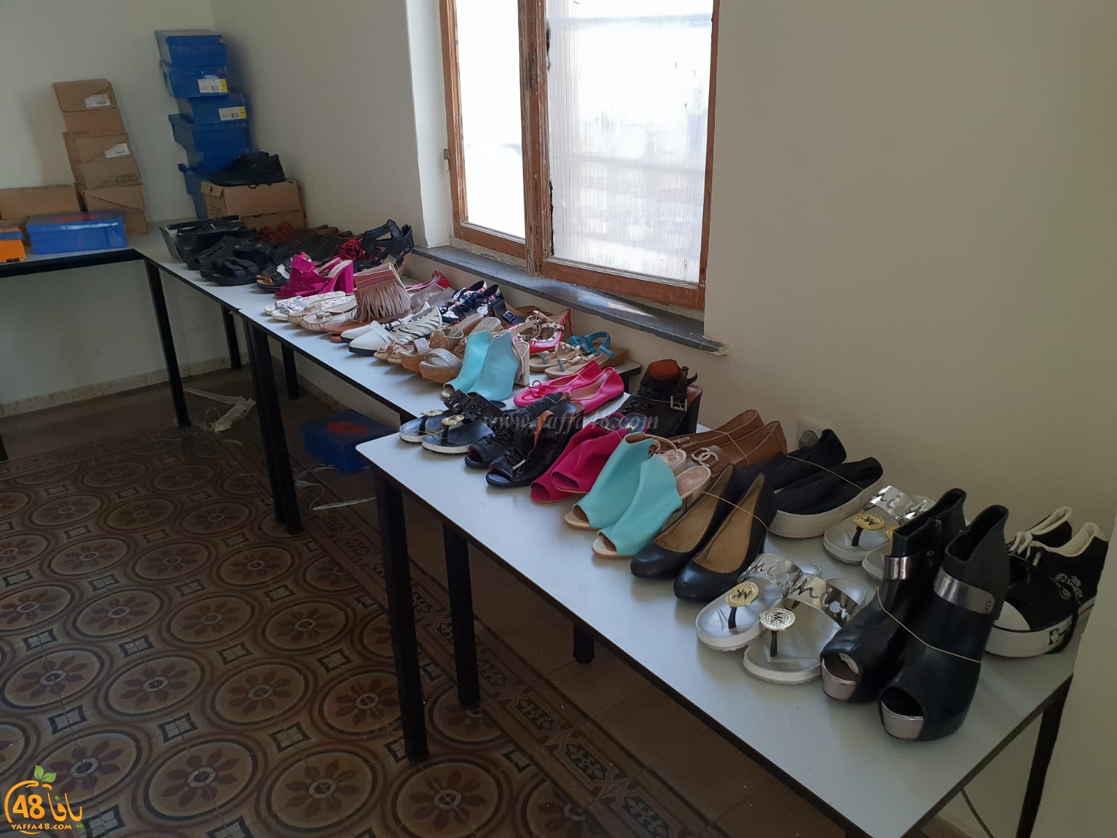 جمعية يافا تُنظم بازاراً خيرياً للأحذية في مكتبها وتدعو العائلات للحضور غداً الجمعة