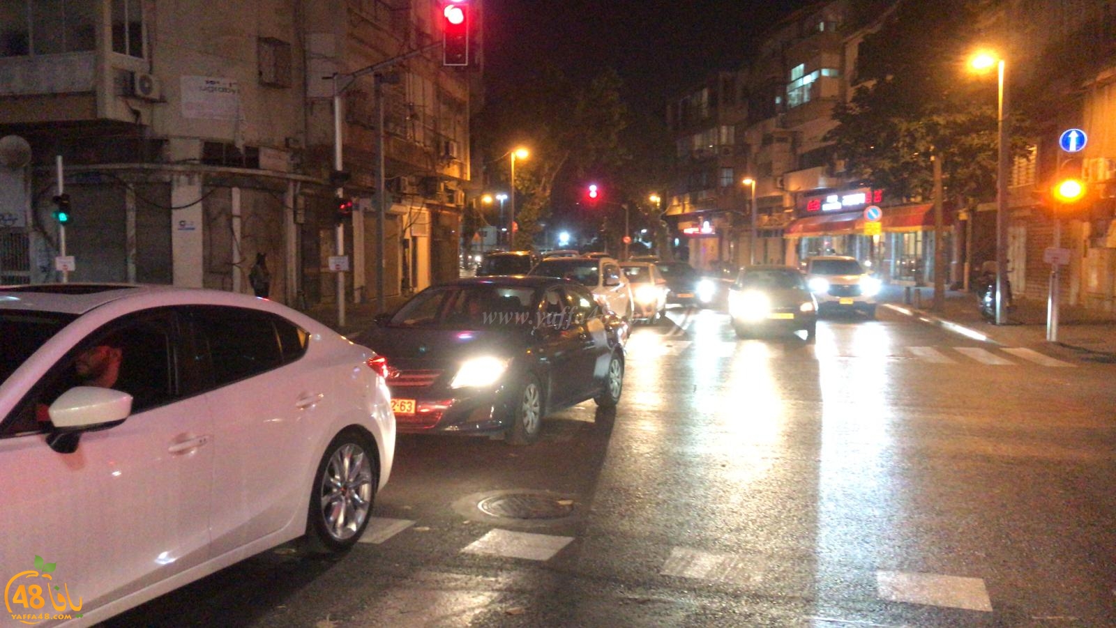 فيديو: تظاهرة غاضبة في يافا احتجاجاً على اغلاق شارع شديروت يروشلايم 