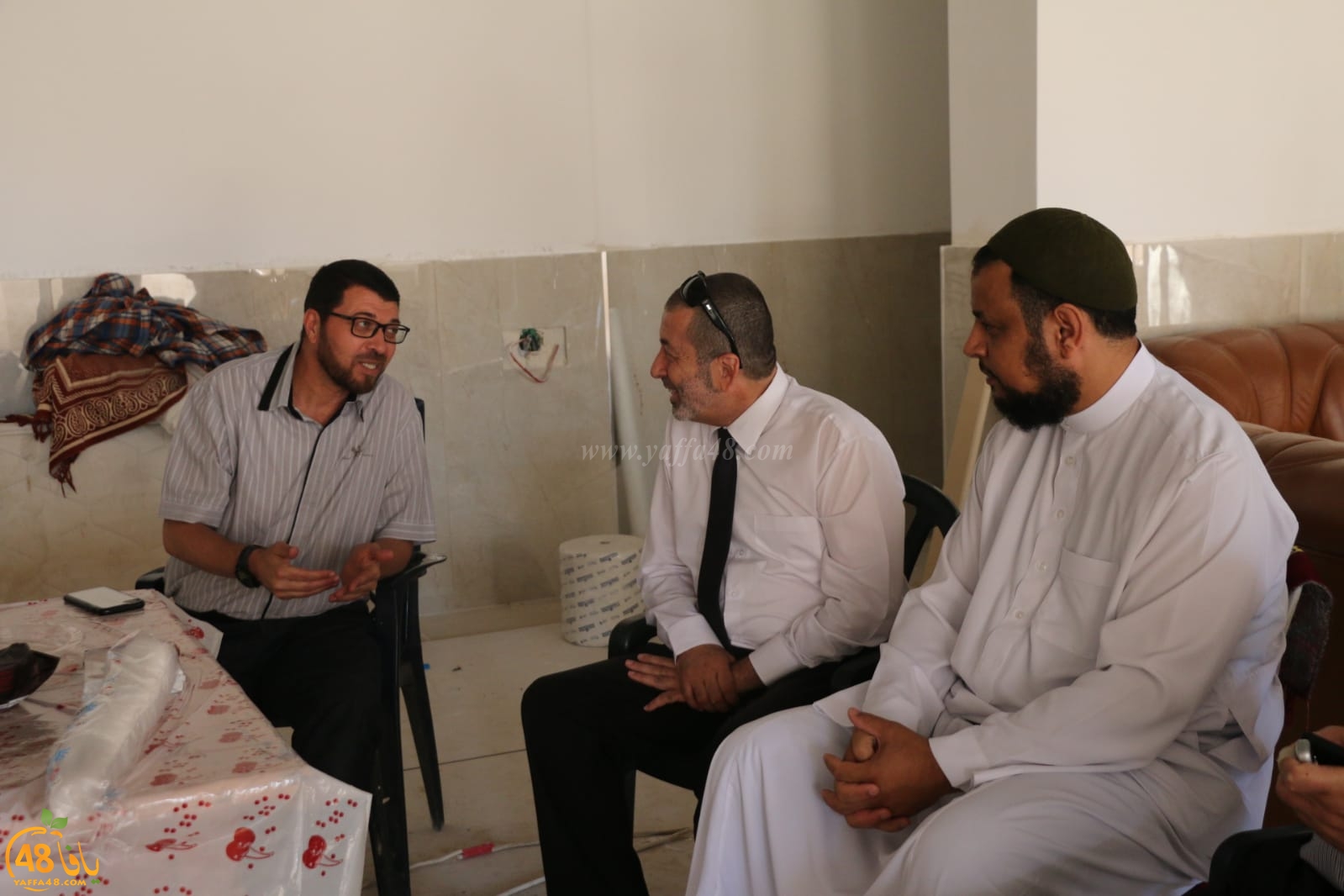 فيديو: وفد من مدينة يافا في زيارة لمسجد النور بمدينة اللد 