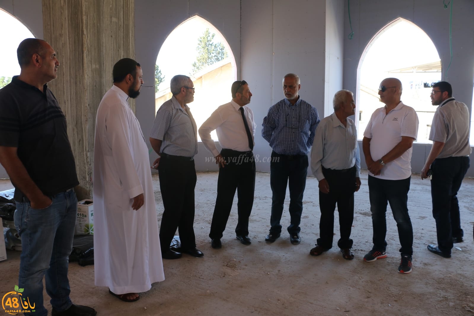 فيديو: وفد من مدينة يافا في زيارة لمسجد النور بمدينة اللد 
