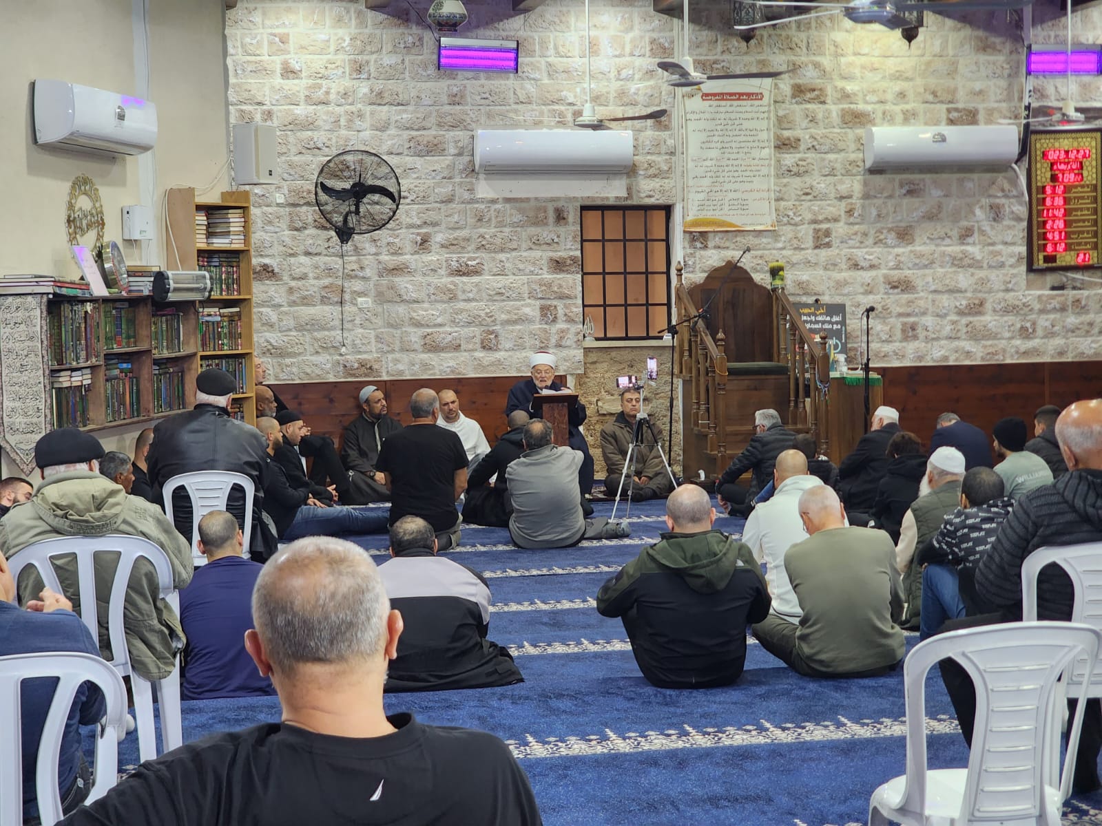 يافا: أمسية إيمانية لروح الشيخ المقرئ أبو أشرف سرور في مسجد السكسك