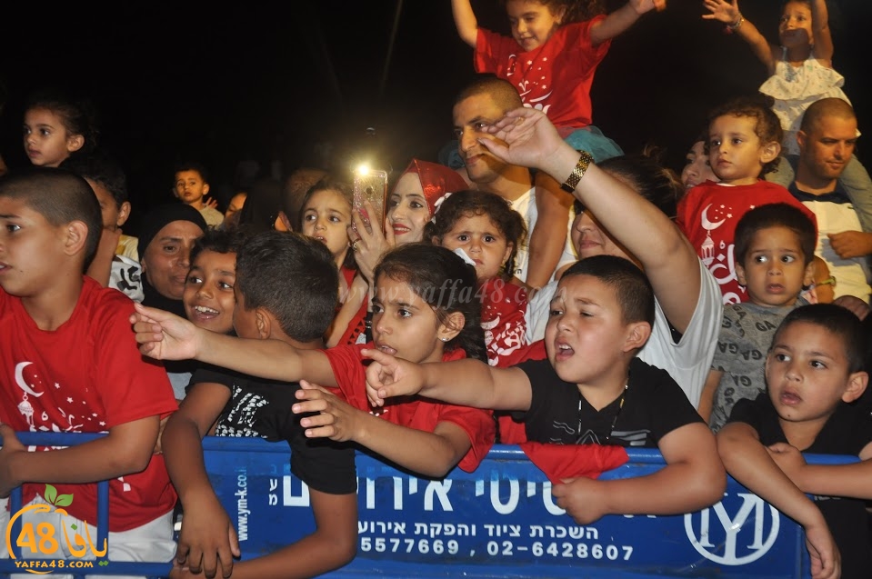  فيديو مميز لأضخم تجمع لأطفال مدينة يافا في الافطار الجماعي بمتنزه يافا