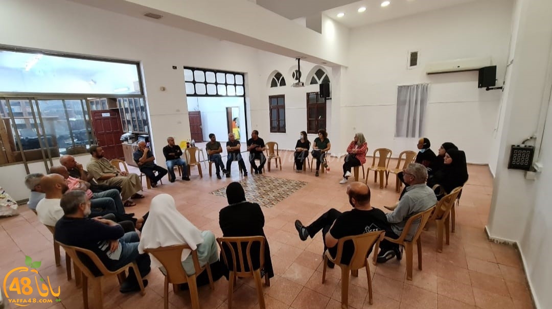  يافا: اللجنة الشعبية تعقد اجتماعاً لبحث قضايا السكن والاخلاءات 