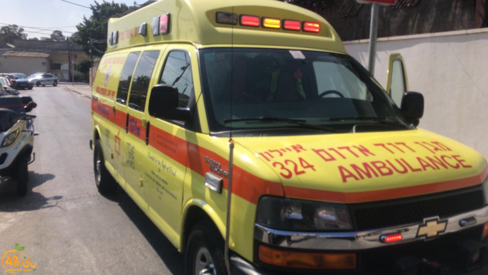  يافا: إصابة خطرة لشخص اثر سقوطه من علو بالمدينة 