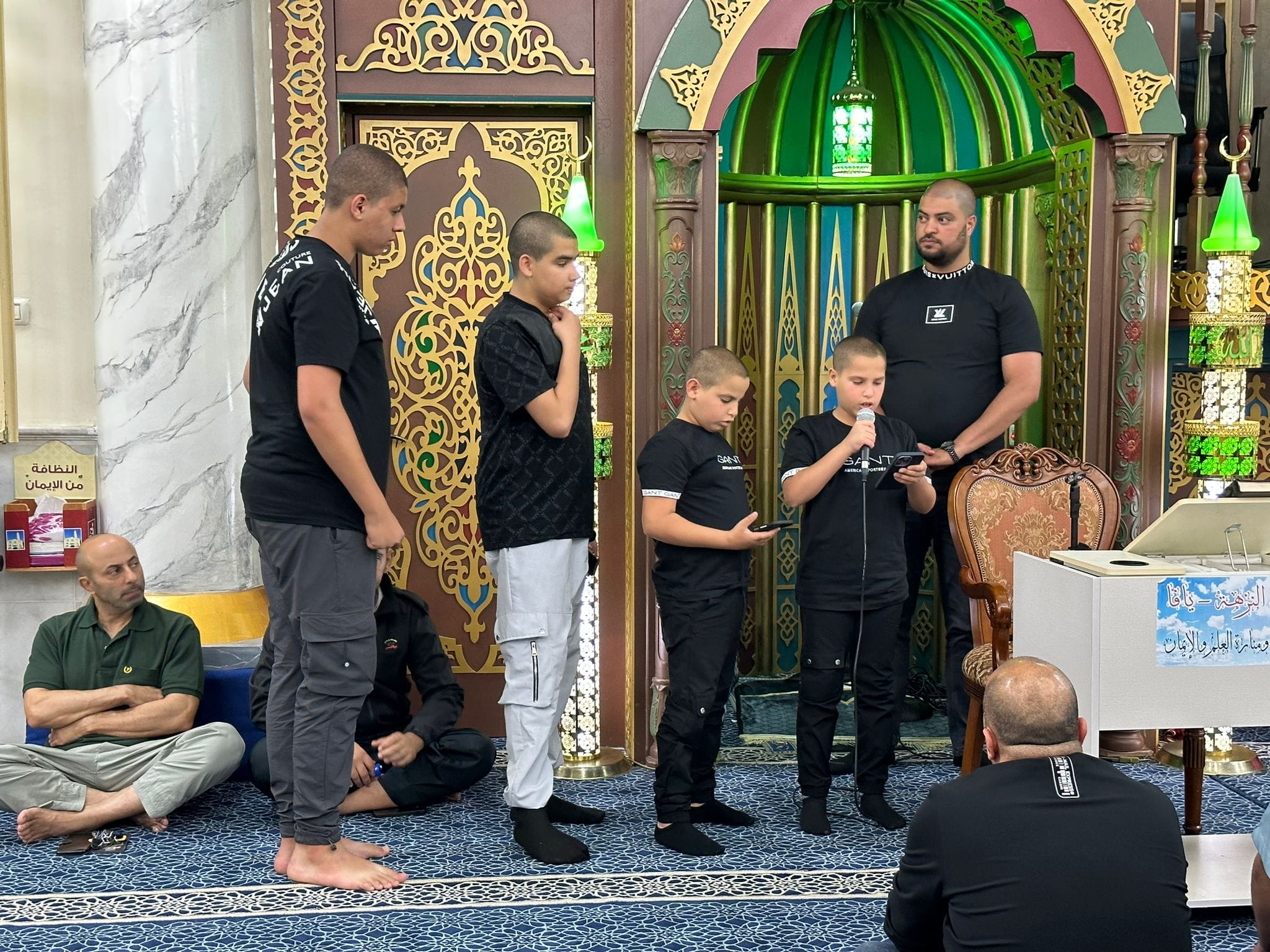 يافا: بالصور أمسية إيمانية عن روح المظلوم يعقوب طوخي في مسجد النزهة