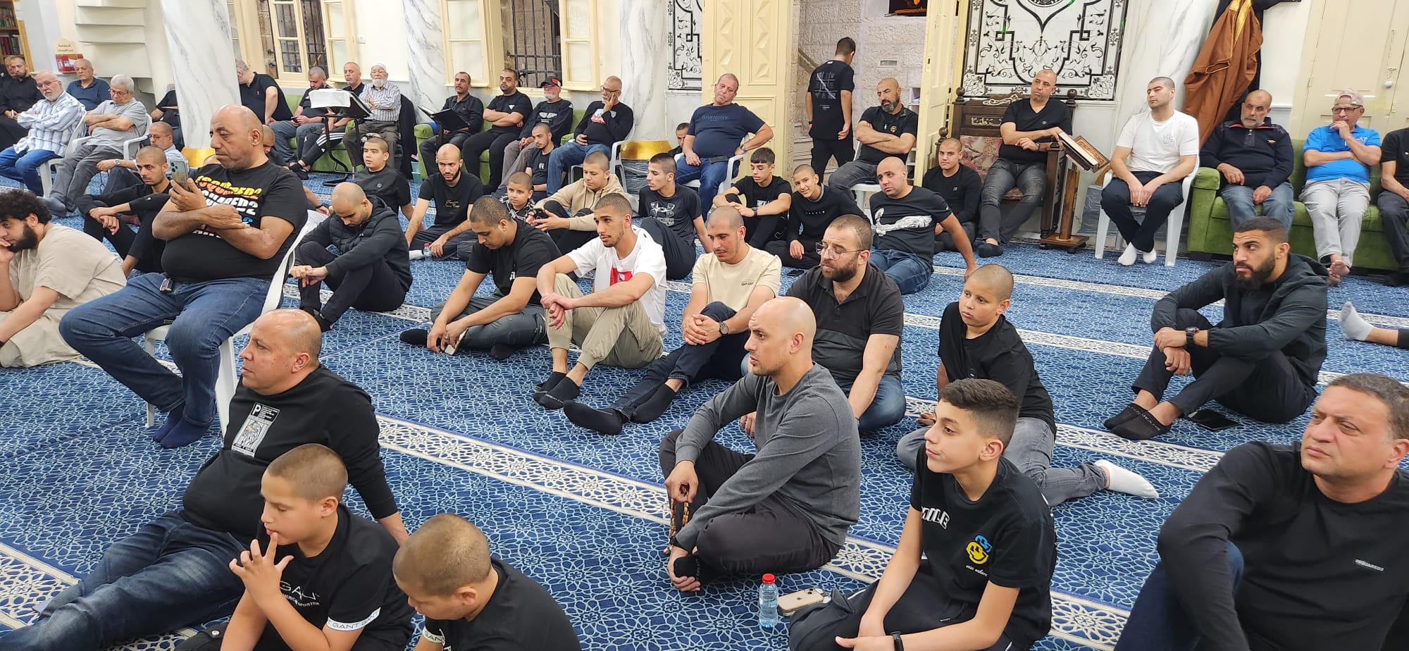 يافا: بالصور أمسية إيمانية عن روح المظلوم يعقوب طوخي في مسجد النزهة