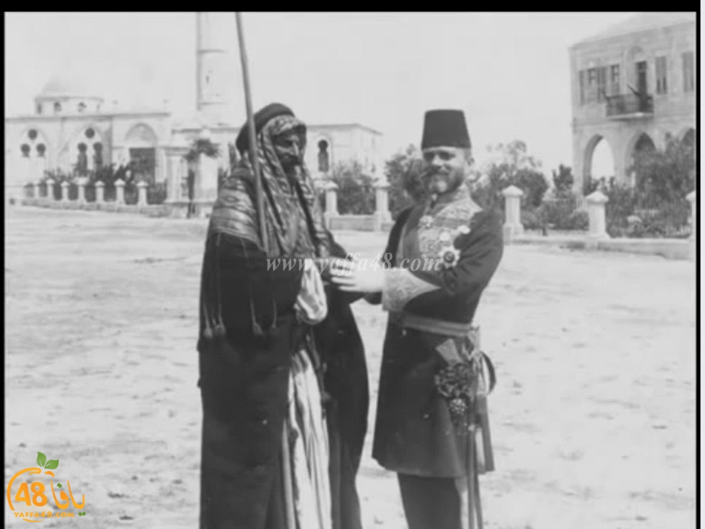 صور نادرة لافتتاح مسجد حسن بك في مدينة يافا عام 1916