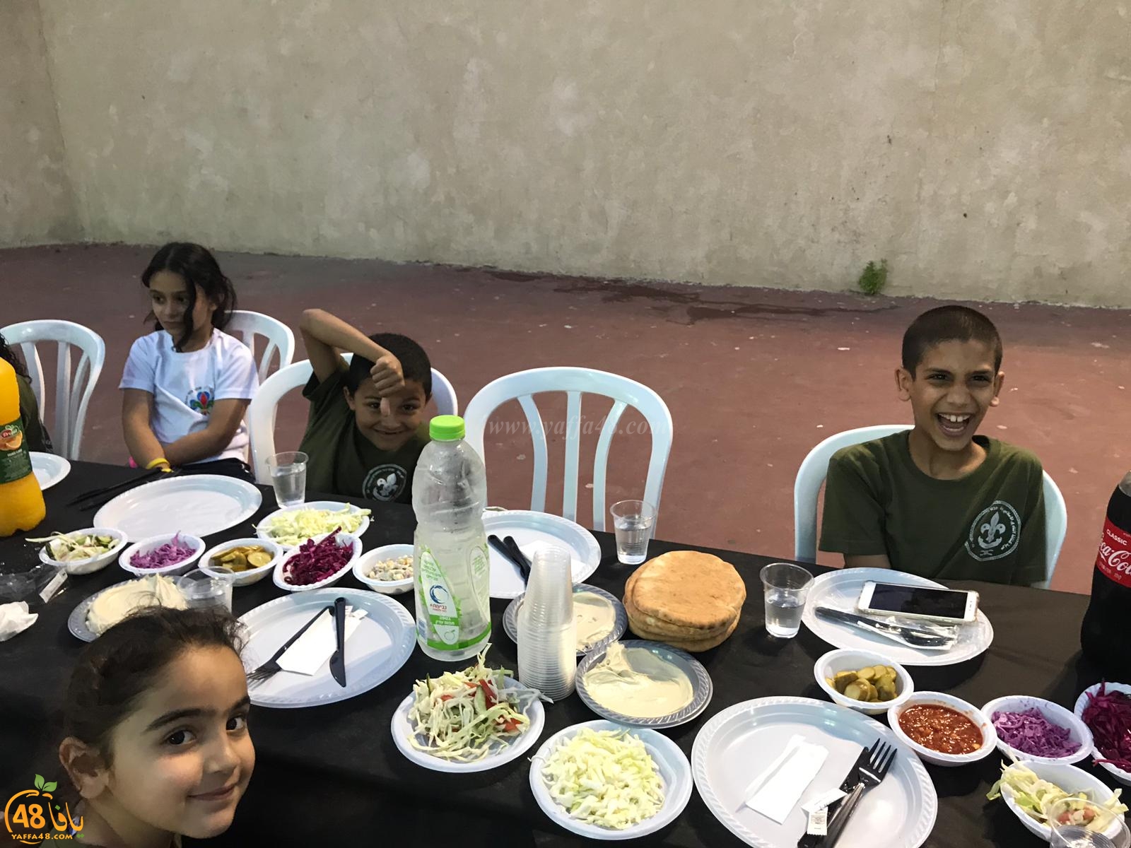 بالصور: سرية كشاف النادي الإسلامي تنظم إفطاراً جماعياً لأعضائها