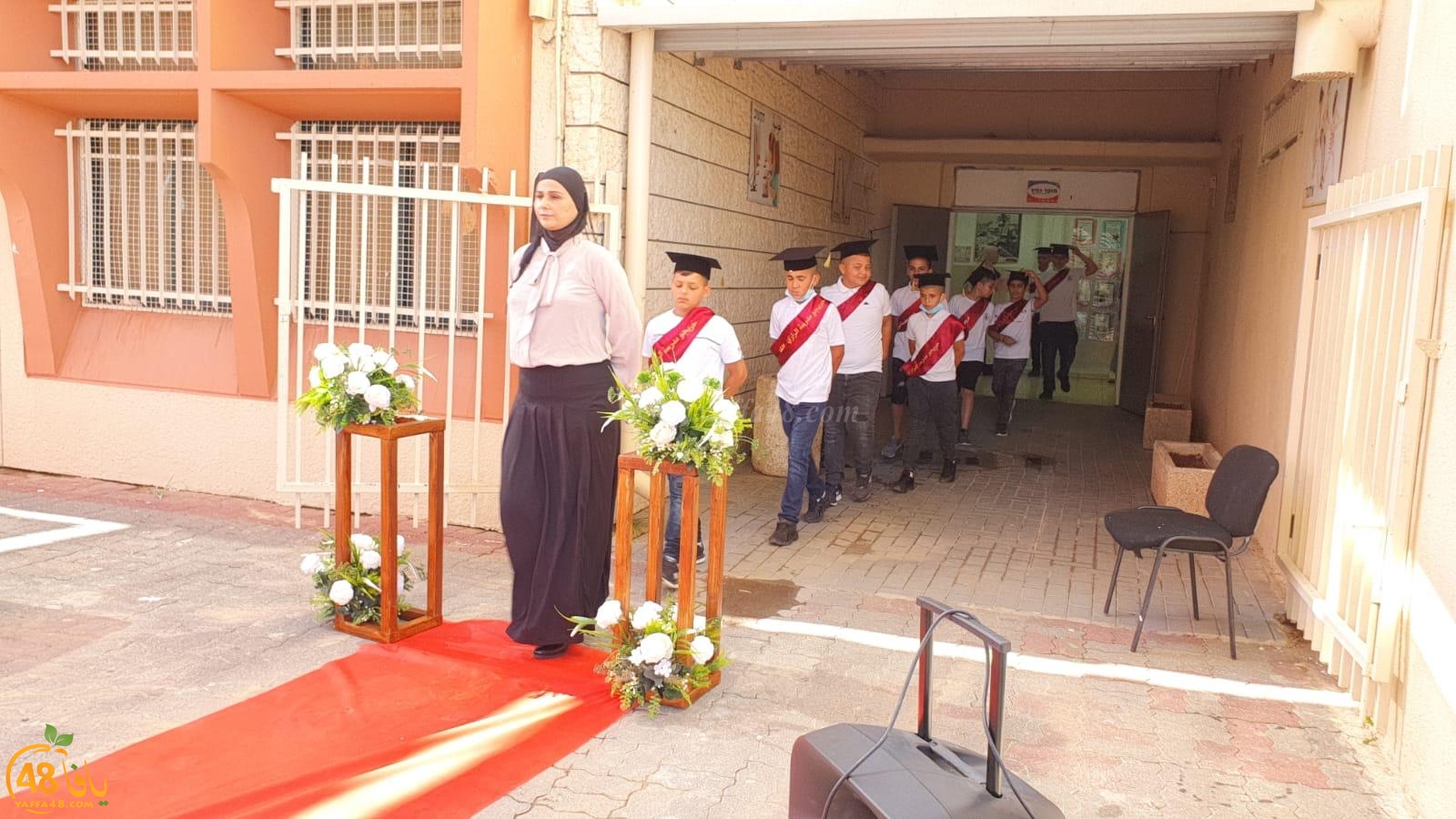 مدرسة الرازي الابتدائيّة في اللّد تحتفل بتخريج فوج من طلّابها