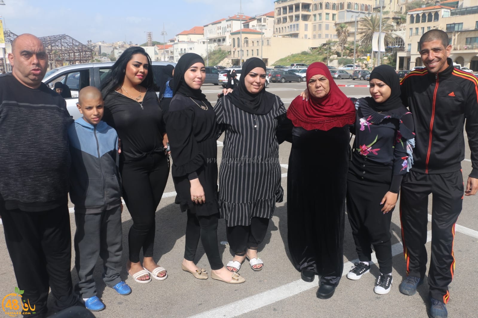 بالصور: انطلاق الفوج الثاني من معتمري مدينة يافا إلى الديار الحجازية لأداء عمرة الربيع 