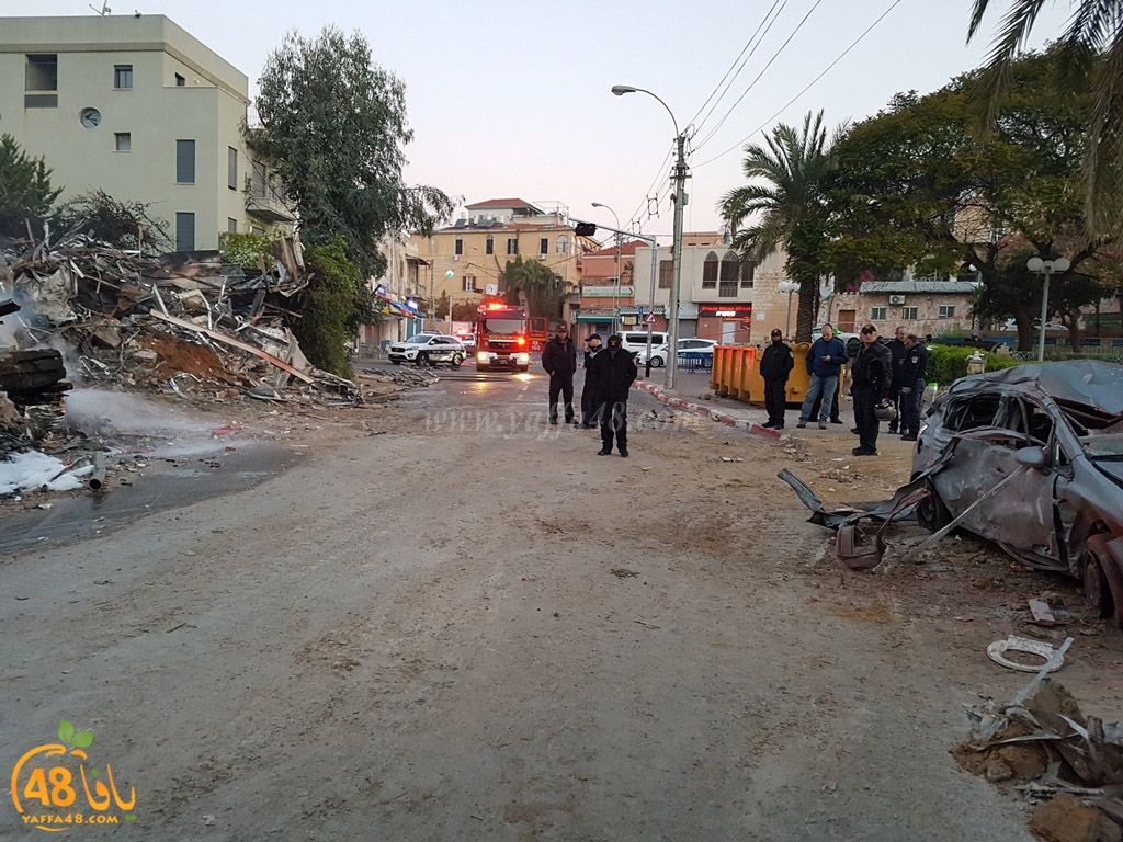  شاهد: اليوم يُصادف مرور عام انفجار يافا الضخم 