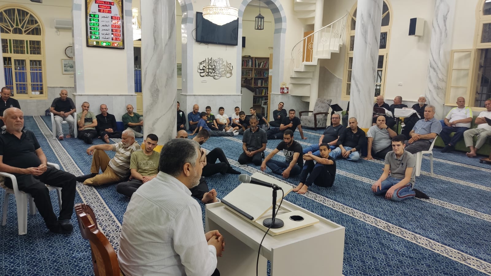 يافا: الشيخ الدكتور أسامة عرار يحل ضيفا على مجالس الإيمان في مسجد النزهة
