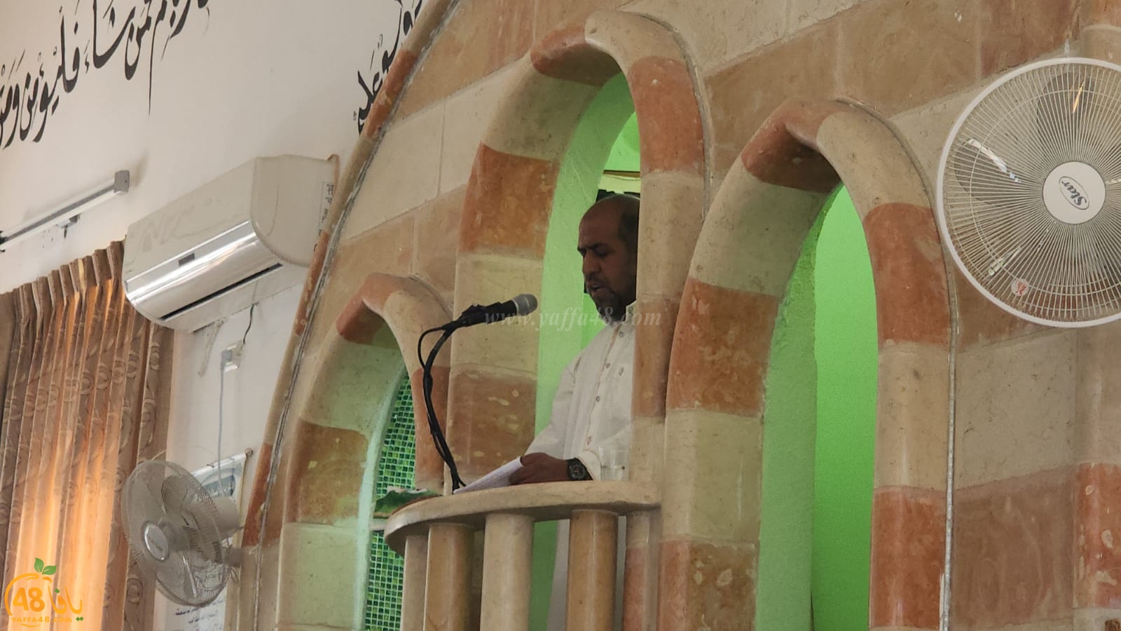 خطبة الجمعة للشيخ سامي ابو صويص من مسجد الرباط في الرملة