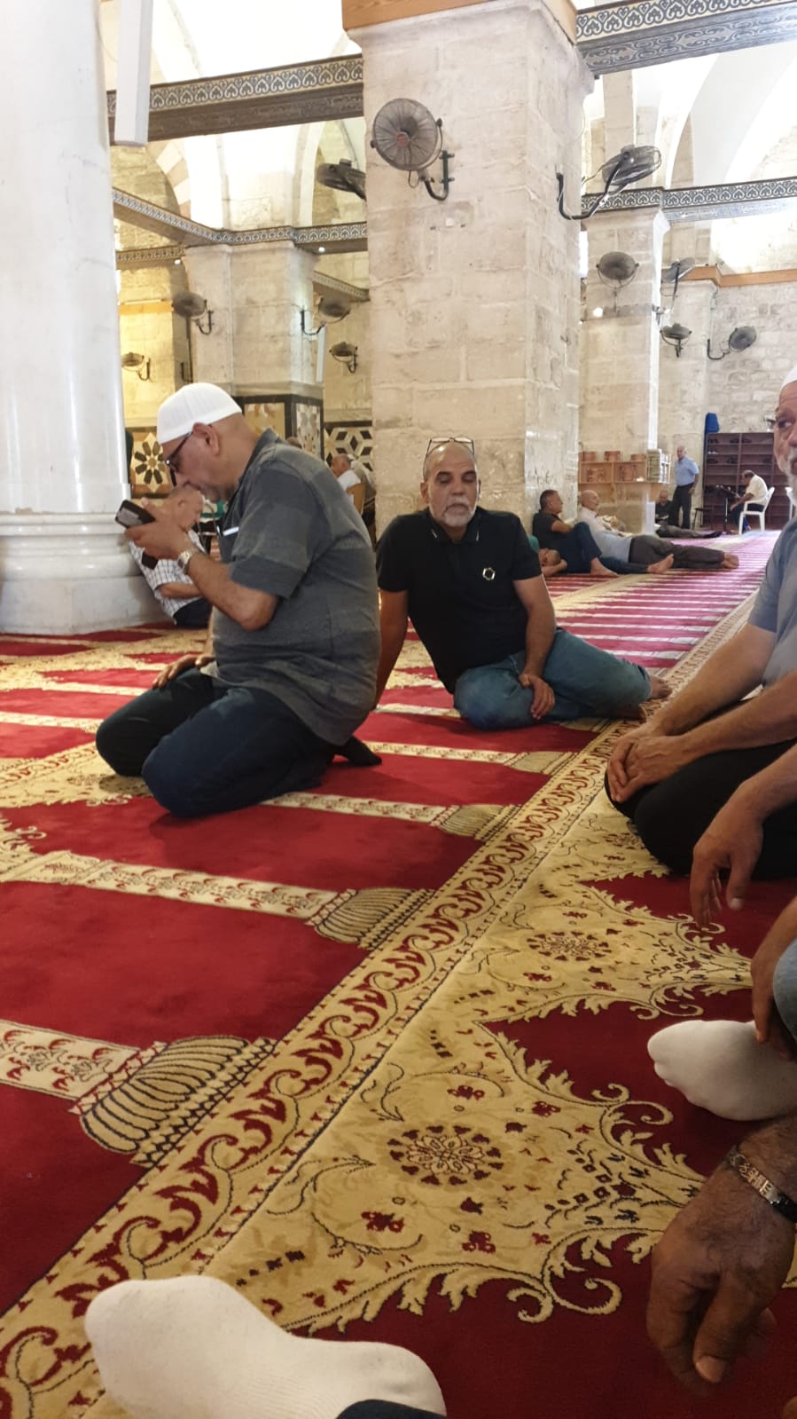 حجاج اللد الرملة لهذا العام يزورون المسجد الاقصى المبارك