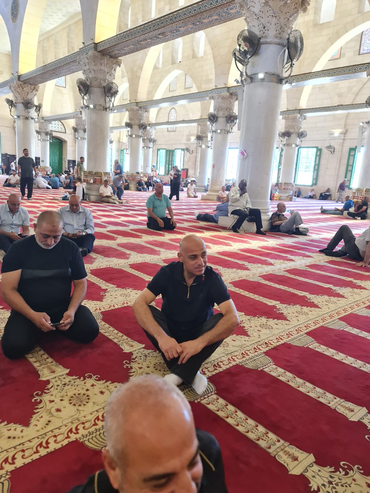 حجاج اللد الرملة لهذا العام يزورون المسجد الاقصى المبارك