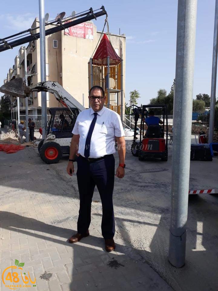  الرملة - عضو البلدية ريّس ابو سيف: استكمال انشاء حديقة الالعاب في البلدة القديمة