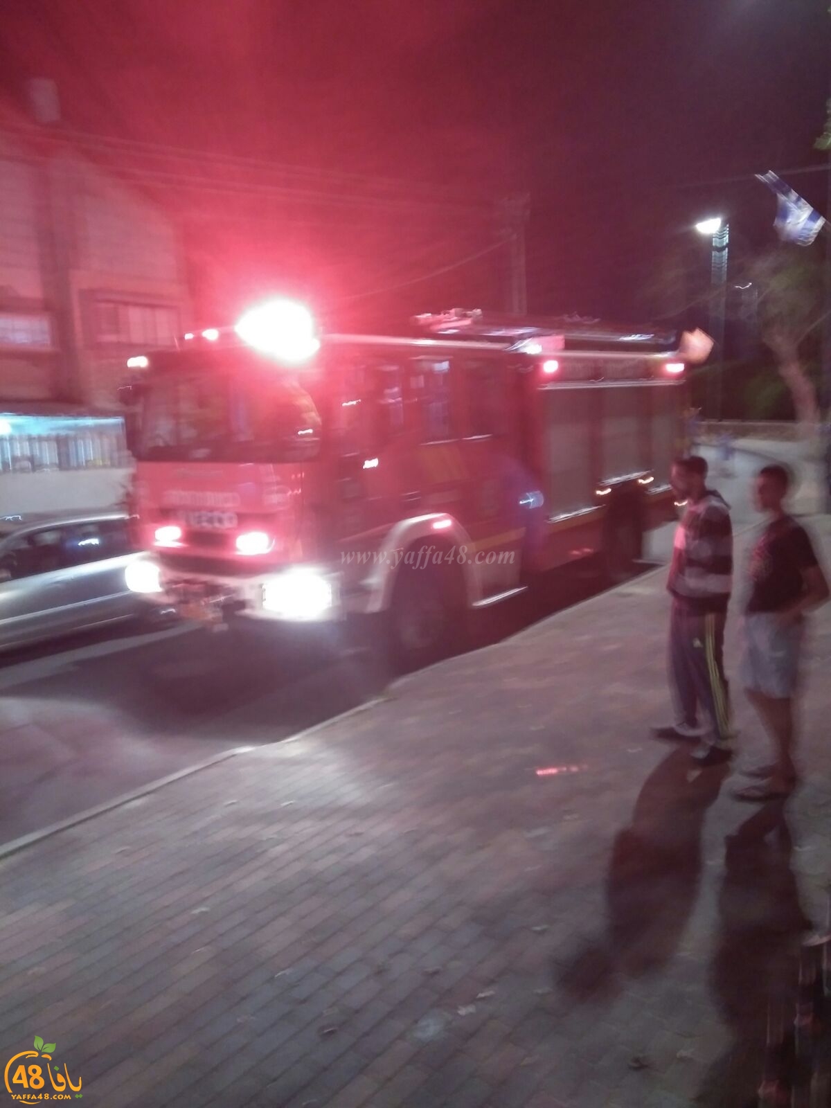  اللد: اصابة طفيفة لسيدة بحريق شقة سكنية بالمدينة 
