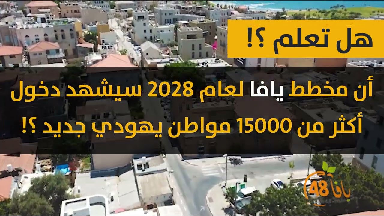 التهويد طريقة الدولة للتطهير ... هل تعلم عن يافا 2022 ؟!