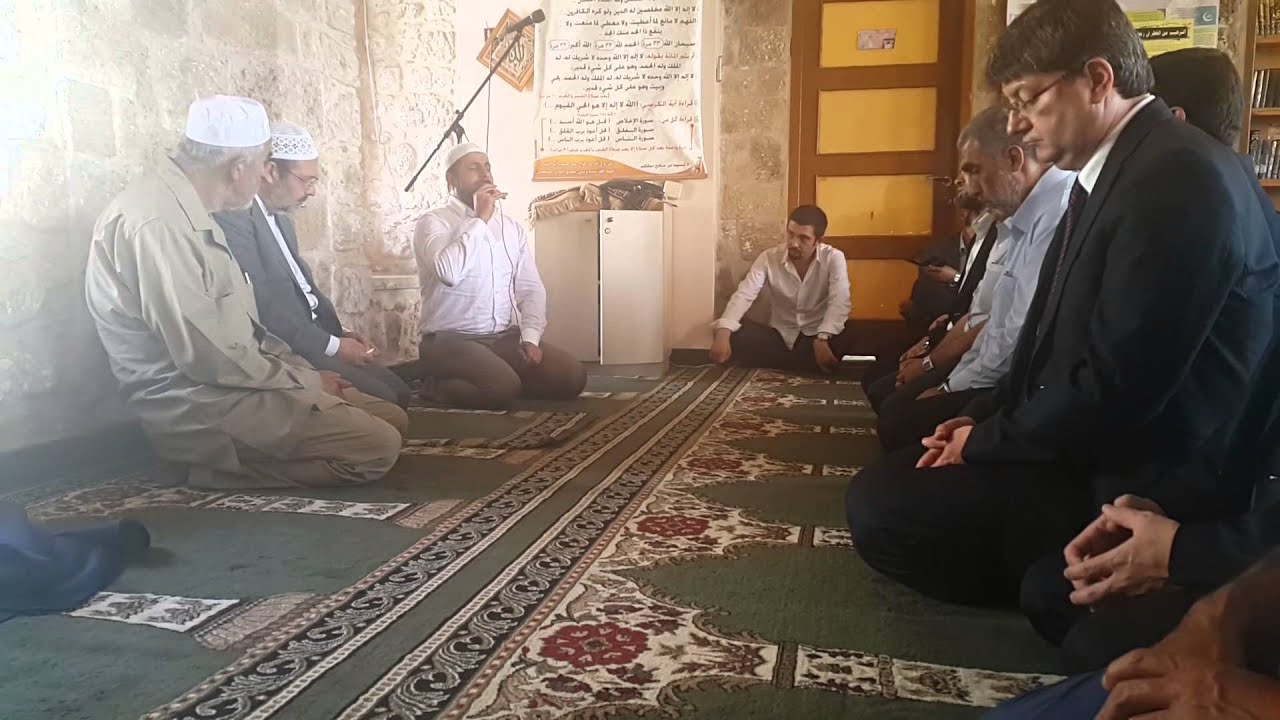 تلاوة تخلع القلوب للمقرئ المرافق للوزير التركي خلال زيارته لمدينة يافا