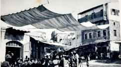  صورة نادرة تُعرض للمرة الأولى لمقهى الانشراح في حي المنشية عام 1923