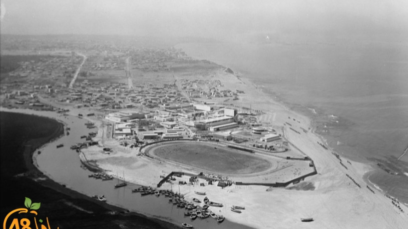 صور نادرة جداً لمصب نهر العوجا ومعالم هامّة من مدينة يافا عام 1924م