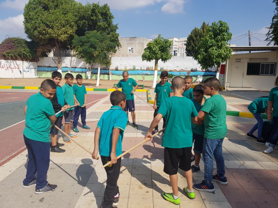 فعاليات حول قيمة المشاركة الاجتماعية في مدرسة الهدى الأهلية بالرملة