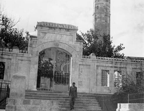 صورة نادرة تُعرض للمرة الأولى لمسجد حسن بك في مدينة يافا