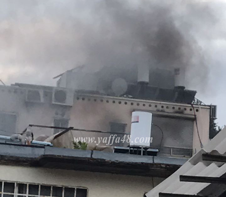 بالفيديو: حريق كبير داخل شقة سكنية بيافا دون وقوع اصابات 